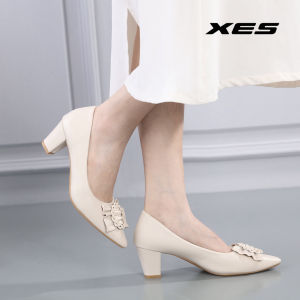 XES AR-5260  / Sepatu Kerja Wanita Pansus Import Sepatu Hak Tahu Pantofel Premium