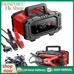【HPS】12V 20A 24V 10A Car Battery Charger for Lead-Acid AGM GEL Batteries with Fast Charging Mode