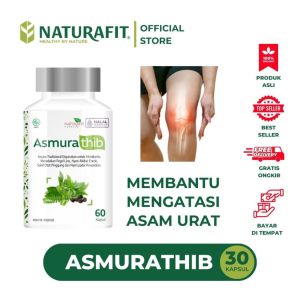 ASMURATHIB Naturafit / Mengobati Asam Urat Rematik dan Nyeri Sendi 30 Kapsul