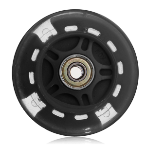 Mini Scooter Wheel 80mm PU Micro Scooter Twist Car Wheel LED Flash Mute Wheel