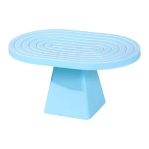 Elegant Plastic Dessert Stand Space Saving Design Cake Holder For Small Area Display Rack For Pastries