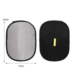 Dizoey hai mặt dính tóc găng tay Pet tẩy lông tĩnh điện găng tay sạch lông mèo gỡ rối loại bỏ lược lông thú cưng Collector