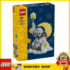 LEGO 40814 Baby Elephant in the Sky (402pieces) 18+ Home Deco Gift for New Parents
