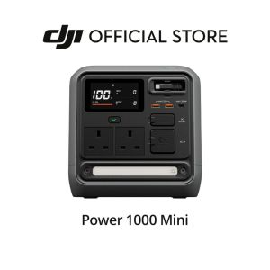 DJI Power 1000 Mini - Mini Power Station | 1008 Wh Capacity 7 Output Ports | Car Battery Recharge| 80% Charge in 58 min