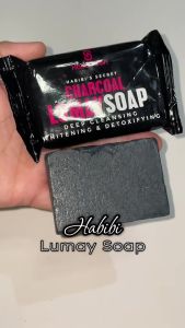 Habibi Skin Charcoal Lumay Babad Soap 3 Bars Mild Peeling & Brightening Soap