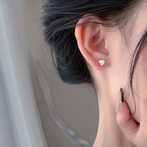 BUTTERCCREAM Erica s925 Silver Mini 3mm White Zirconia Stud Earrings