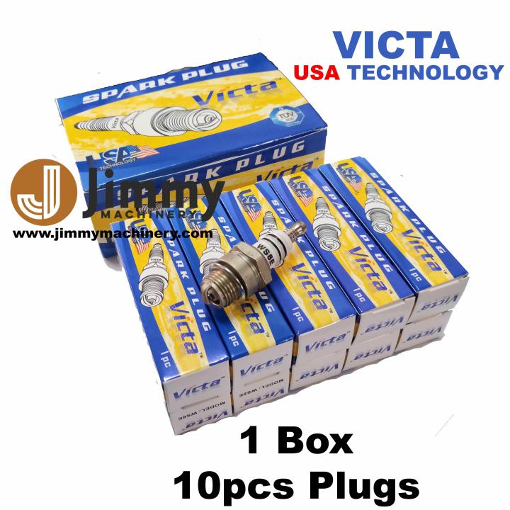 1BOX 10 PCS VICTA Spark Plug TwoStroke Lawn Mower Brush Cutter Chain