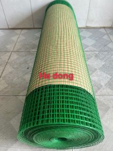 ( Khổ cao 50cm x dài 30m ) Cuộn lưới sắt bọc nhựa Xanh vây gà vịt  làm chuồng nuôi động vật thú cưng