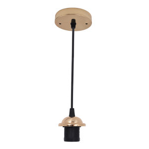 WILLUCK AC 220V Incandescent Vintage E27 Socket Pendant Light Lamp Base Bulb Holder