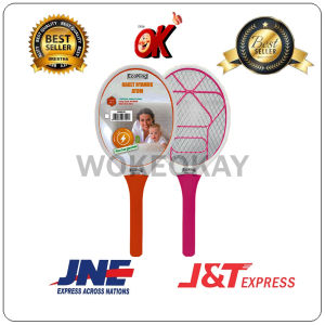 WokeOkay Raket Nyamuk ERN3101 Atom Raket Listrik ERN3101 Ecoking