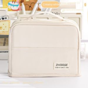 CMIEWN5 หลายช่อง กล่องดินสอ หลายชั้น ความจุขนาดใหญ่พิเศษ กระเป๋าปากกา กระเป๋าเครื่องเขียนนักเรียน หลายฟังก์ชัน กระเป๋าเก็บของ ของใช้การเรียน