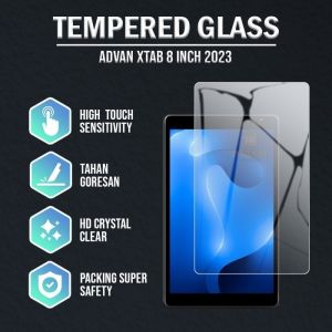 TEMPERED GLASS TAB ADVAN A10 /  XTAB 8 INCH / VX NEO 10.1 INCH ANTI GORES KACA SCREEN GUARD PROTECTOR TABLET