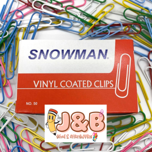Snowman Paper Clip  No.50 Authentic Vinyl type
