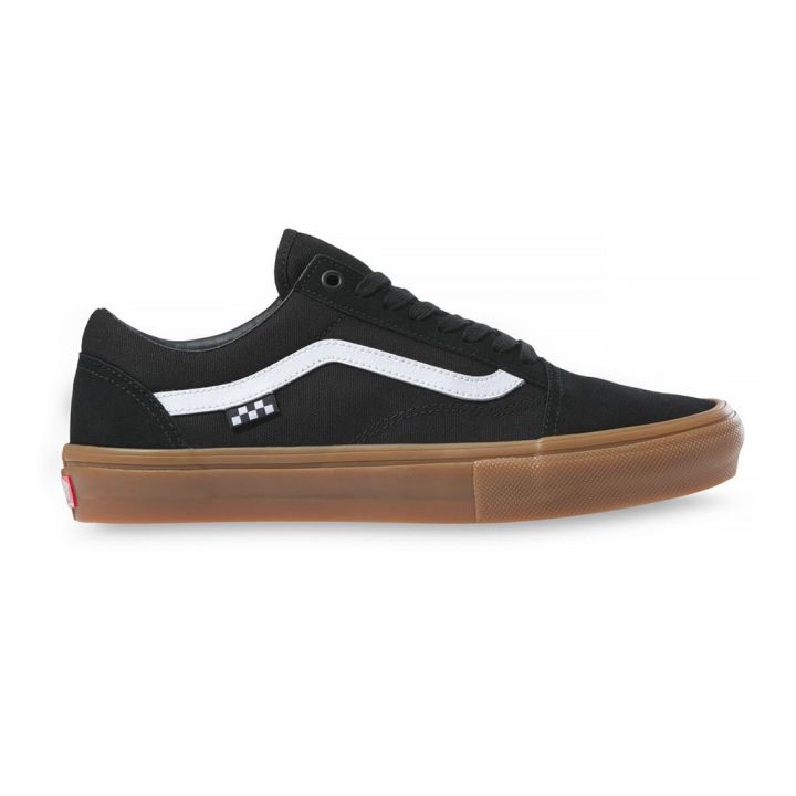 VANS Old SKool PRO Skate Shoes (BLACK/WHITE/ GUM) | Lazada PH