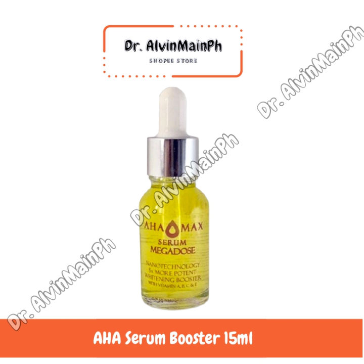 Ahamax dr alvin AHA serum whitening aha max 15ml | Lazada PH