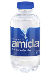 Nước suối chai nhỏ Amida/ Chai 235ml/ Thùng 24 chai (Nước suối mini)