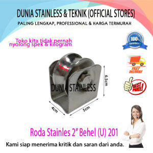 Roda Stainless 2" Behel (U) 201