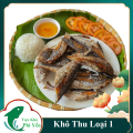 Khô cá thu mặn, khô cá thu loại nhỏ-thịt bùi tươi vị vừa ăn- (Tặng Kèm Mắm Tắc Chua Cay Nhà Làm). 