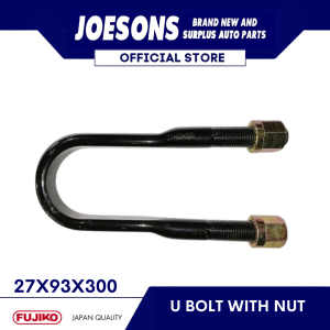 JOESONS AUTOPARTS -U-BOLT WITH NUT 27X93X300 FUJIKO FOR CAR