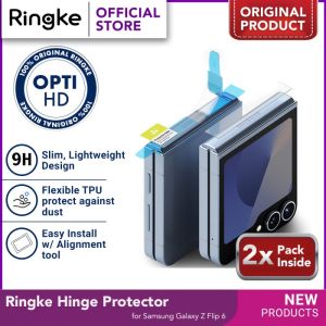 Ringke Hinge Dual Easy Film Samsung Galaxy Z Flip 6 Flip6 5G - Anti Gores Screen Protector