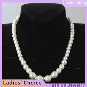 [COD] liuchuanbing Jewellery Phụ Nữ Pha Lê Ngọc Trai Dây Chuyền Vòng Đeo Bông Tai Cưới Quyến Rũ Trang Sức Bộ Quà Tặng