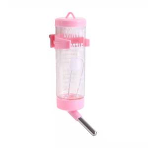 60ml/80ml/125ml/250ml Rabbit Water Drinker Rabbit Drinking Bottle Hamster Guinea Pig Hang Automatic Water Dispenser Feeder Hang Cage Drinker