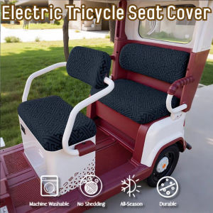 4PCS Electric Tricycle Seat Cover for Aima Yadea Tailg Universal Durable Anti-stainless Seat Cover