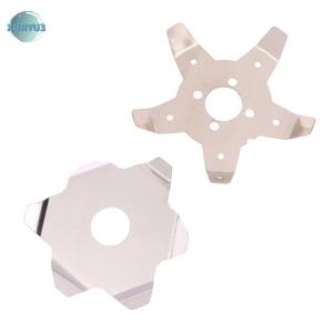 XUNYU3 ใบมีดตัดหญ้ากินหญ้า1ชิ้นหัวเครื่องตัดหญ้าใบมีดเสริมสำหรับเครื่องตัดหญ้าไฟฟ้าอะไหล่ทดแทน