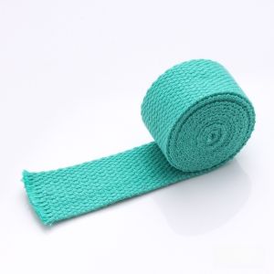 CATEGORY NONSENSE17SE6 1 Meter Length Cotton Webbings Tape 1.3mm Thickness 20mm Width Bag Strap Ribbon Versatile Cotton Material Backpack Label Band For Bag Strap