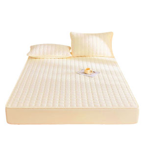 【COD】ผ้ารองกันเปื้อนที่นอนผ้า A+ ขนาด 6 5 ฟุต ผ้ารองกันเปื้อน ที่นอน Premium Supersoft Protector  กันไรฝุ่น ต้านเชื้อแบคทีเรีย