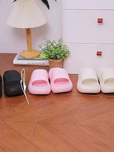 [Free Shipping] WomenS Thick-Soled Slippers Spring/Summer 2025 New Model Non-Slip Height-Increasing Beach Platform Sandals For Outdoor Wear