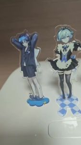 3Pcs/Pack Anime Wanderer Everlasting Lord of Arcane Wisdom Lohen Durin Acrylic Standee Model Cute Desktop Decoration Ornament Fans Collection Gift