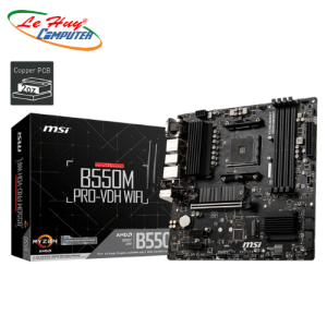 Bo mạch chủ Mainboard MSI B550M PRO-VDH WIFI - Hàng chính hãng