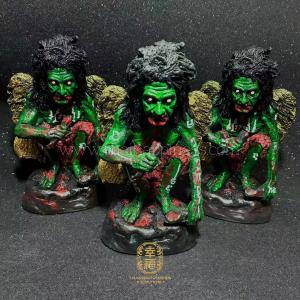 Thai Amulet 皮噴典範收藏金身 泰國文化收藏工藝品｜財運祝願意象｜事業・人際・貴人・守護祝願｜家居商鋪收藏