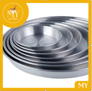 Khay - Xửng Tròn Nhôm đủ size- Minh Phương khay từ 36 - 56cm