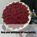 Crochet Flower Bouquet Blanket Set with Step-by-Step Video Tutorial Instruction Beginner Crochet Knitting Supplies. 