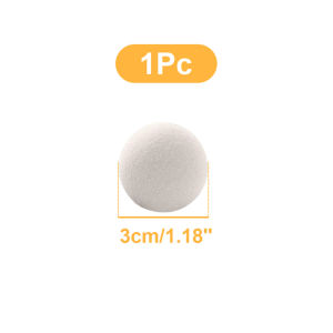 YESPERY 1/3/6PCS Reusable Drying Wool Ball 3/4/5CM Anti-Entanglement Household Drying Clothes Washer Dryer Laundry Drying Ball