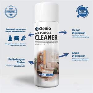 Genio All Purpose Cleaner 300ml - Foam Pembersih Serbaguna Rumah Tangga Antibakteri