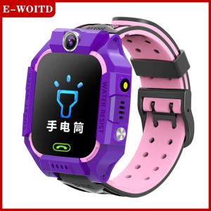 【E-WOITD】 นาฬิกาอัจฉริยะสำหรับเด็กนาฬิกาอัจฉริยะสำหรับเด็กผู้ชายและเด็กผู้หญิงนาฬิกาเด็กอายุ4-12ปีกล้องเกมเพื่อการเรียนรู้ระบบแชทไมโคร