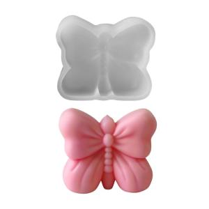 Cung hình khuôn đúc khuôn đáng yêu Bowknot Khuôn Silicone trang trí khuôn mẫu thạch cao khuôn mẫu nhựa Epoxy khuôn mẫu