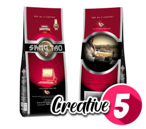 Vietnam Trung Nguyen Ground Coffee Creative 5 (340g/pack)