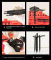 Universal 3 jaws bearing puller remover tools. 