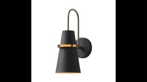 Modern Luxury Wall Light Simple Nordic Mirror Front Sconce Hotel Creative Aisle Balcony Horn Lamp