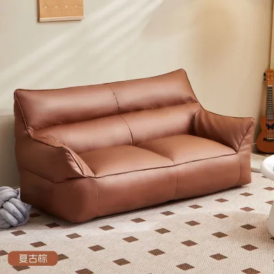 [New style] Lazy sofa Tatami floor small sofa minimalist technology cloth small apartment rental room sofa懒人沙发