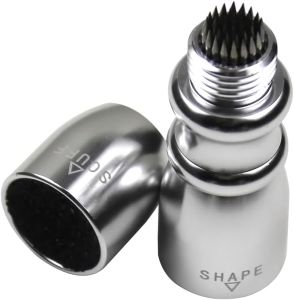 Scott Edward 3-in-1 Pool Cue Tip Tool 2-in-1 Portable Chalk Holder Cover Snooker Pool Tip Pricker Tool 5-in-1/8-in-1 of Pool Cue Tip Shaper Billiard Cue Accessories Tool Scuffer Shaper Aerator