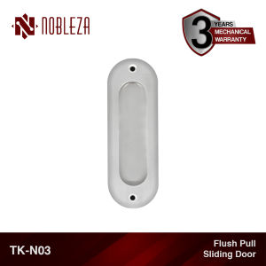 NOBLEZA Tarikan Kom Handle Tanam Pintu Dorong Geser Sliding
