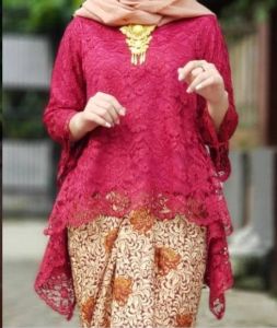 Atasan Kebaya Brokat Rinjani Aneka Pilihan Warna