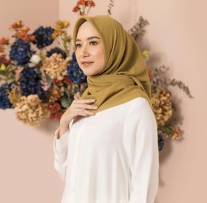 [COD] jilbab segi empat jilbab bella square segiempat kerudung polos termurah Hijab Terbaru warna terlengkap /hijab terlaris BELLA SQUARE