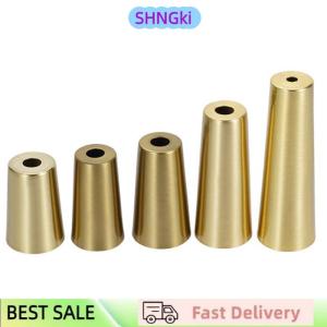 SHNGki Foot Solid Brushed Iron Table Chair Cylinder Cap Protect Decor Bottom Safe Pad