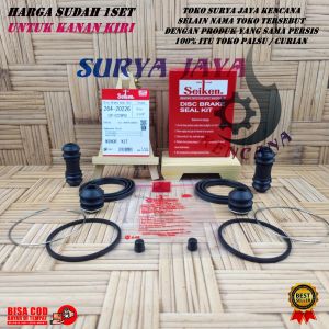 SIL SEAL REM CAKRAM DEPAN TOYOTA KIJANG 5K 7K KIRI KANAN 1SET SEIKEN